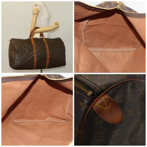 LOUIS VUITTON Monogram Keepall 60 Boston Bag - Picture 15 of 15
